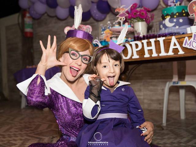 Aniversário Infantil de Aniversário 5 anos da Sophia - Miss Moon