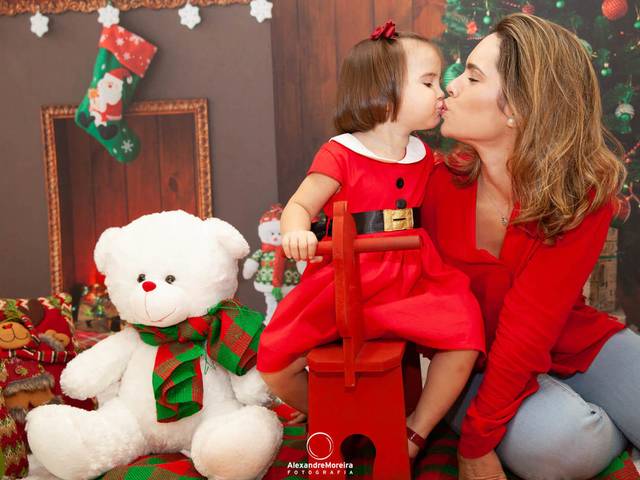 Ensaio Infantil de Ensaio Natal 2018