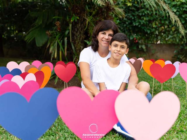 Ensaio Infantil de Ensaio dia das Mães Cristiane e João