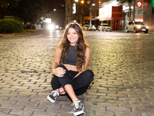 Ensaio de Ensaio 15 anos Betina - Dia e Noite