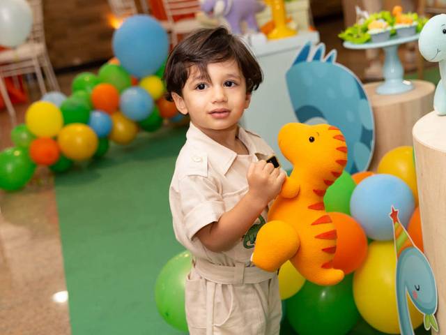 Aniversário Infantil de Aniversário Davi - Davi no Reino  do Dinotauro