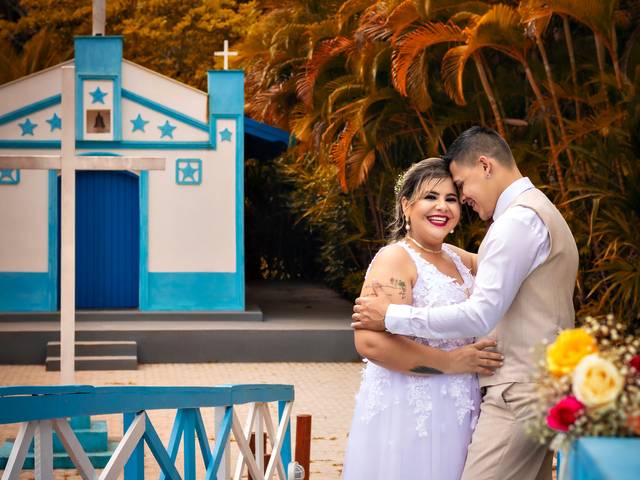 casamento de Margô e Douglas