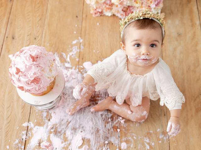 Ensaio de Aniversário de Clara - Smash The Cake