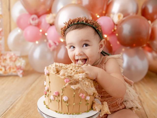 Ensaio de Aniversário de Clara - Smash The Cake