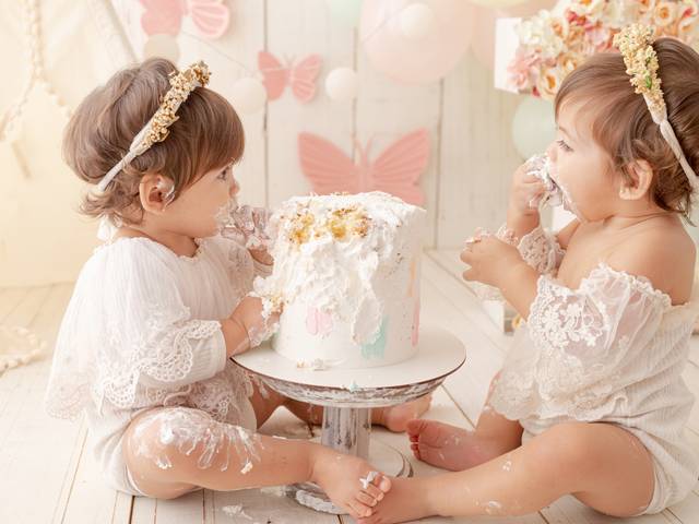 Ensaio de Aniversário de Manu e Mari - Smash The Cake