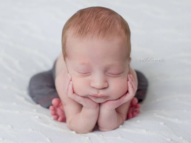 Newborn de Isaac, 18 dias