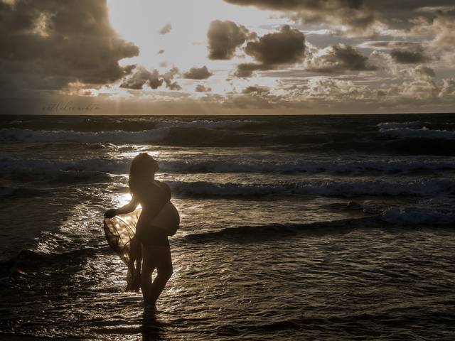 Gestante de Aline à espera de Arthur