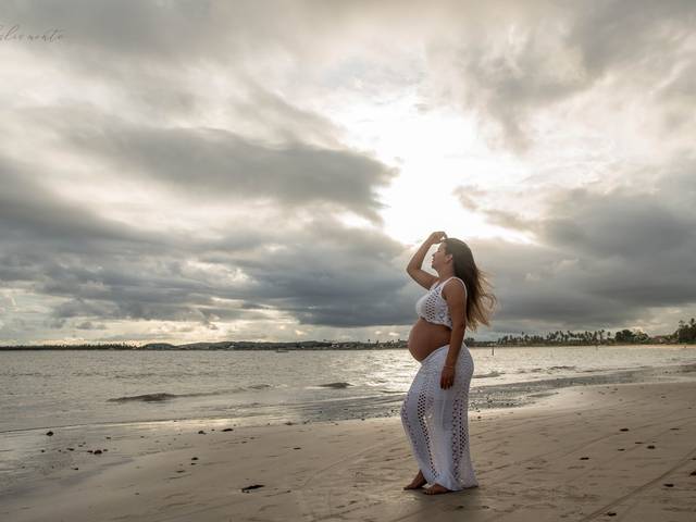 Gestante de Ceziane à espera de Sara