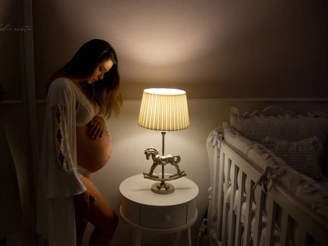 Gestante de Ana Cláudia à espera de Gabriel