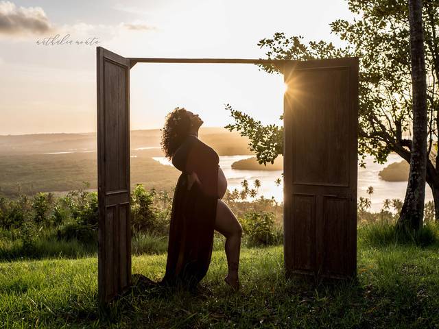 Gestante de Ayla, 33 semanas.