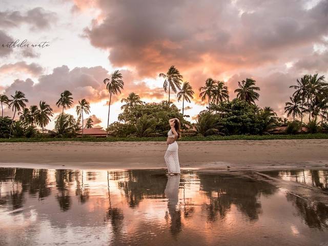 Gestante de Val, 24 semanas.