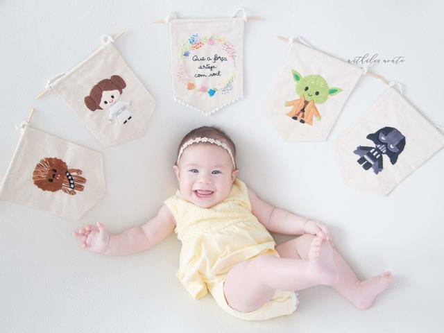 Infantil de Alice, 3 meses.