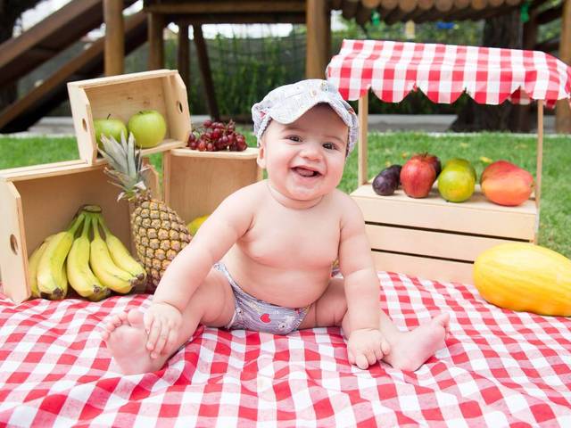 Infantil de Luan, 6 meses.