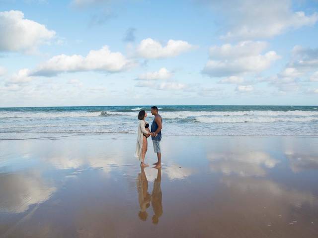 Gestante de Gabriela, 30 semanas.