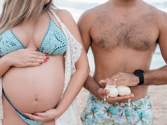 Gestante de Priscila - 34 semanas