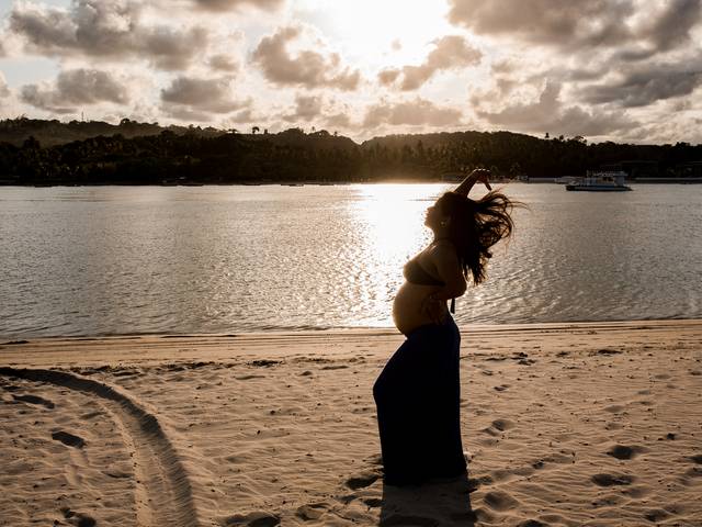 Gestante de Jéssica, 32 semanas.