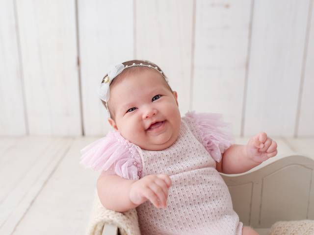 Infantil de Eva, 3 meses. 