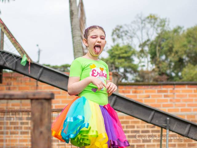Aniversário Infantil de Aniversário Infantil em Blumenau - Erika 7 anos  - Oficina da Tia Débora