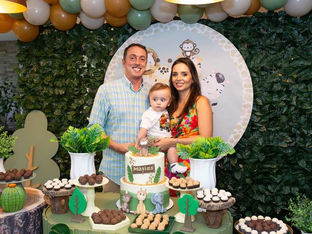 ANIVERSÁRIO INFANTIL de ANIVERSÁRIO 1 ANO MATHIAS