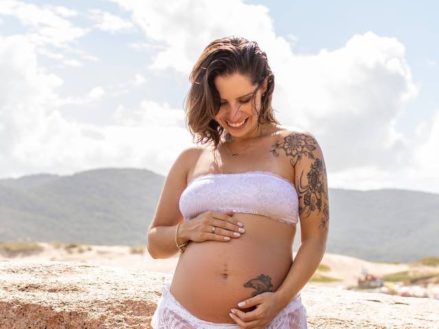 Sesión de maternidad de Fran e Lucas