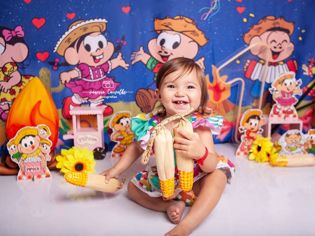 Acompanhamento Mensal de Ensaio Junino Heloisa