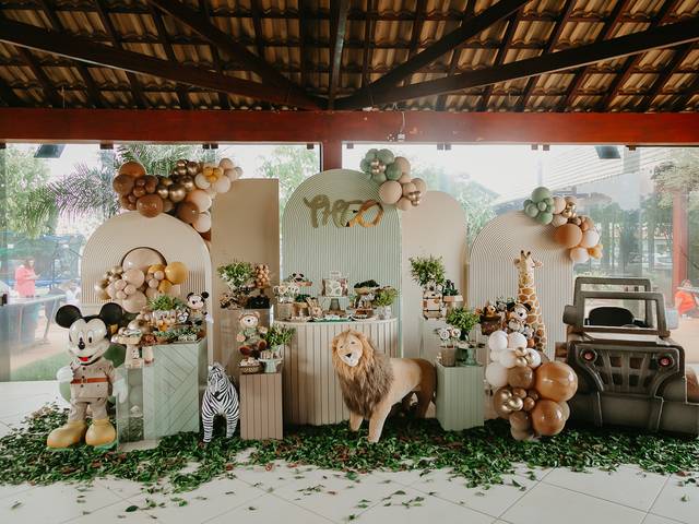 Evento Família de Aniversário de 3 anos do Theo