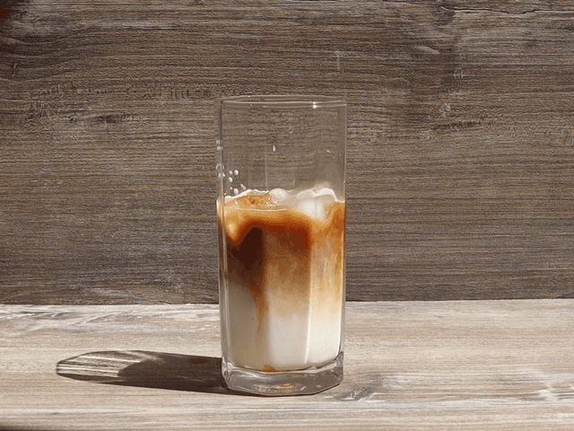 Coffee Shop de Iced Caramel Macchiato