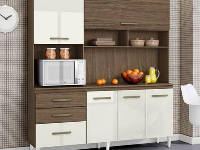 armário de cozinha de Armario de Cozinha Completo Lory Ambar                      