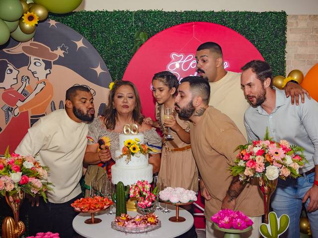 EVENTOS de Festa Adulto - Teresinha Dotto, 60 anos!