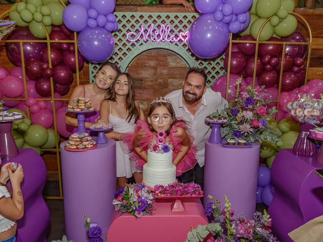 EVENTOS de Festa Infantil - Milla, 8 anos!
