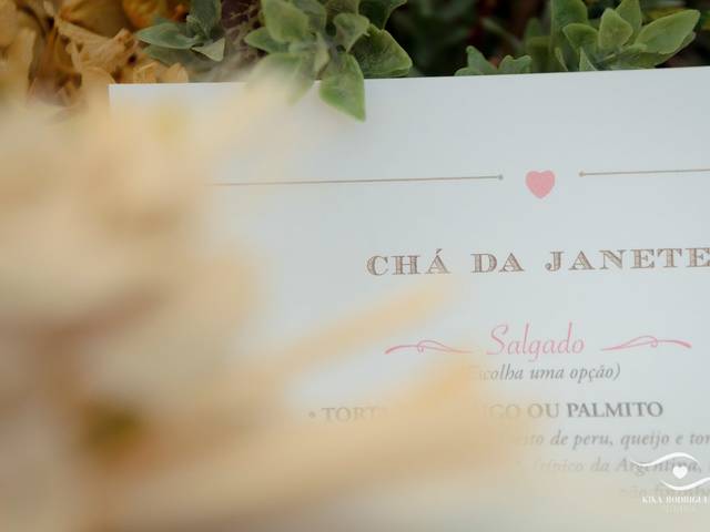 EVENTOS de Chá da Janete