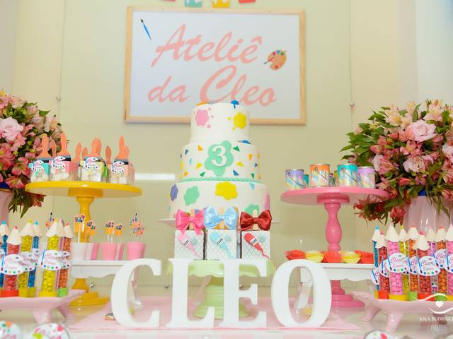 EVENTOS de Festa Cleo - 3 anos