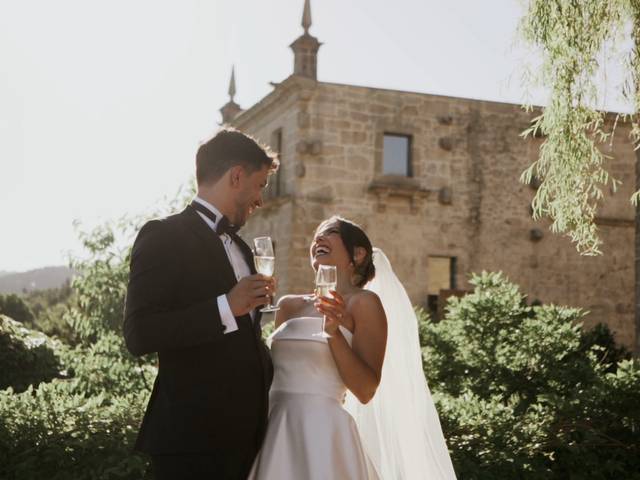 Destination Wedding de Mosteiro Amares - Ceci e Allan