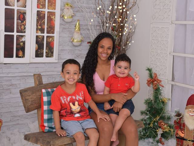 Natal  de Davi e Kalebh