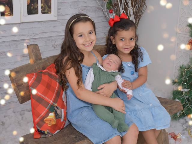 Natal  de Pedro Lucca, Sophia e Júlia