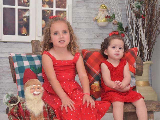 Natal  de Alice e Fernanda