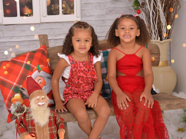 Natal  de Emily e Pilar