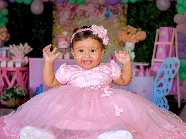 Aniversários de 1 ano Valentina