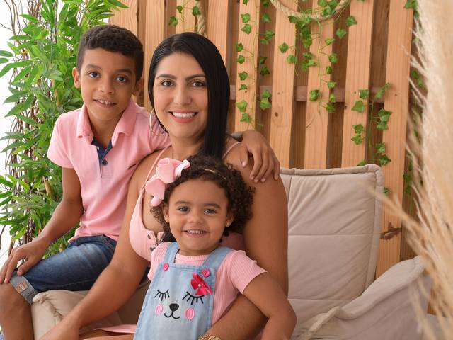 Dia dos Pais de Isabela e Gustavo