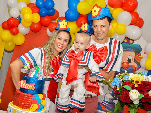 Aniversários de 1 ano Ravi