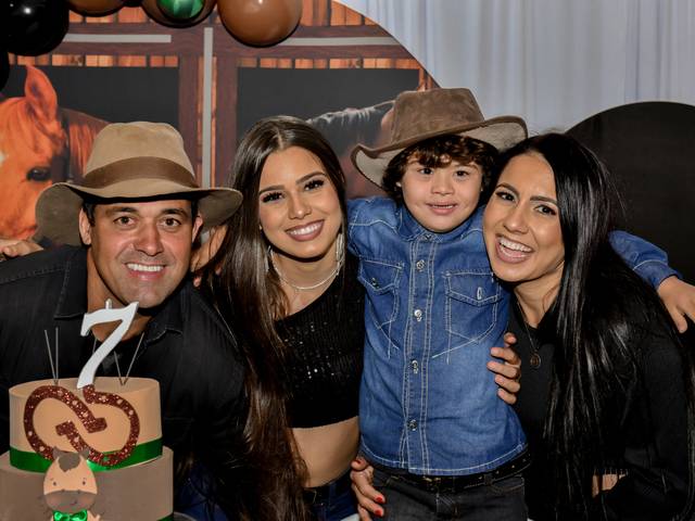 Aniversários de 7 anos Lucca Rafael