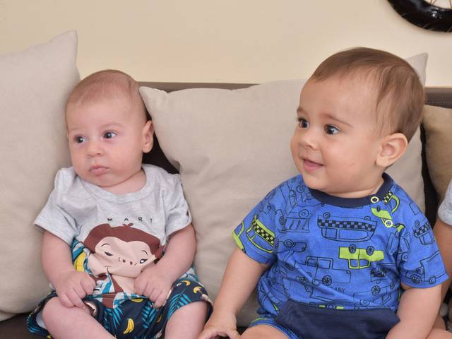 Dia dos Pais de Samuel e Pedro