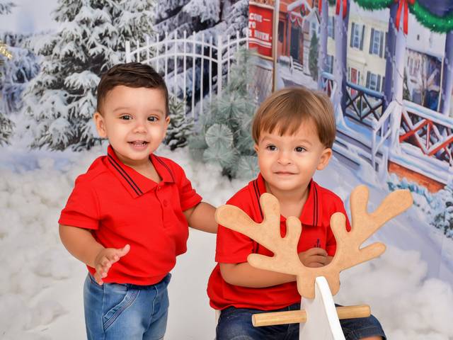 Natal 2023 de Benjamin e João Miguel