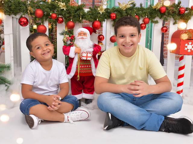 Natal 2023 de Enzo e Gabriel