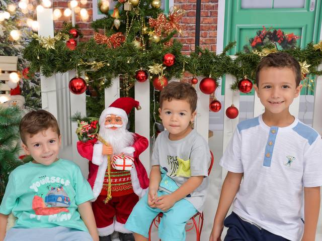 Natal 2023 de Rafael, Miguel e Gabriel