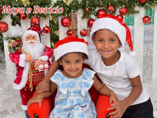 Natal 2023 de Maya e Benicio