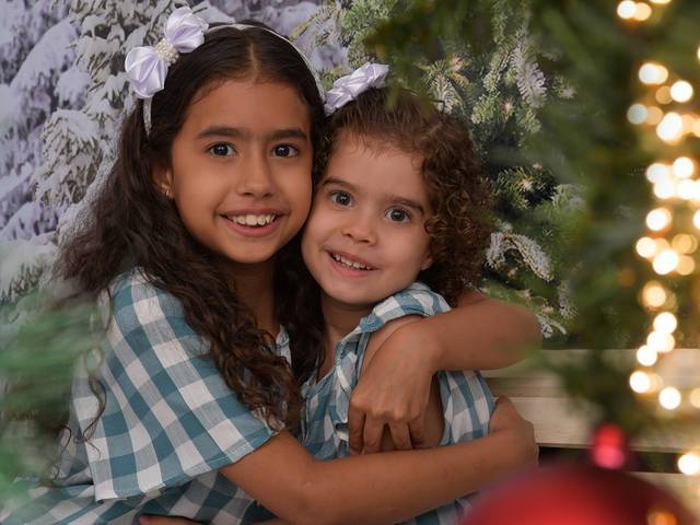 Natal 2023 de Maria Sofia e Clarice