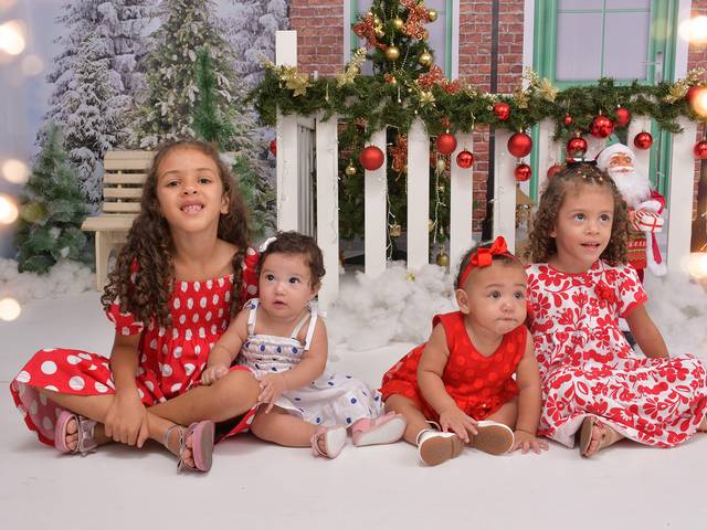 Natal 2023 de Ana Mel, Antonela, Ana Liz e Rebeca