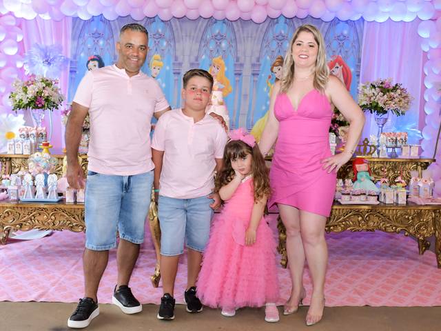 Aniversários de 4 anos Maria Rita