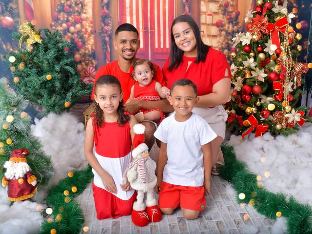 Natal  de Heloisa, Valentina e Nicolas